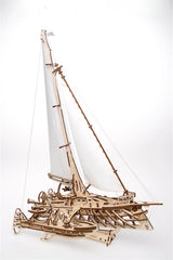 Ugears 3D Wooden Puzzle Trimaran Merihobus 4820184120891