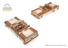 Ugears 3D Wooden Puzzle Dream Cabriolet VM-05 4820184120969