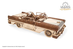 Ugears 3D Wooden Puzzle Dream Cabriolet VM-05 4820184120969
