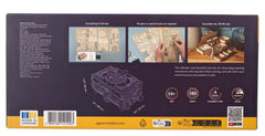 Ugears 3D Wooden Puzzle Antique Box 4820184121003