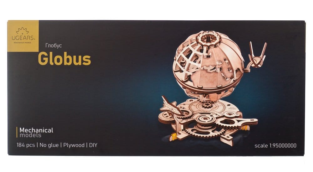 Ugears 3D Wooden Puzzle Globus 4820184121096