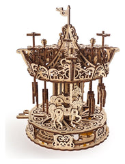 Ugears 3D Wooden Puzzle Carousel 4820184121072