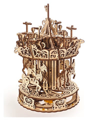 Ugears 3D Wooden Puzzle Carousel 4820184121072