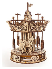 Ugears 3D Wooden Puzzle Carousel 4820184121072