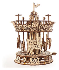 Ugears 3D Wooden Puzzle Carousel 4820184121072