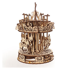 Ugears 3D Wooden Puzzle Carousel 4820184121072