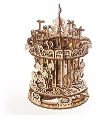 Ugears 3D Wooden Puzzle Carousel 4820184121072
