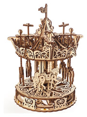 Ugears 3D Wooden Puzzle Carousel 4820184121072