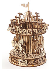 Ugears 3D Wooden Puzzle Carousel 4820184121072