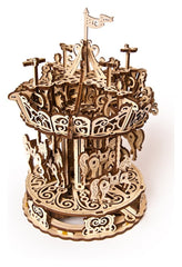 Ugears 3D Wooden Puzzle Carousel 4820184121072