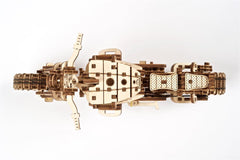 Ugears 3D Wooden Puzzle Scrambler UGR-10 with sidecar 4820184121133
