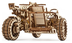 Ugears 3D Wooden Puzzle Scrambler UGR-10 with sidecar 4820184121133
