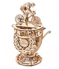 Ugears 3D Wooden Puzzle Automaton Cyclist 4820184121195