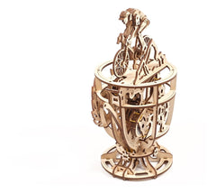 Ugears 3D Wooden Puzzle Automaton Cyclist 4820184121195