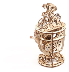 Ugears 3D Wooden Puzzle Automaton Cyclist 4820184121195