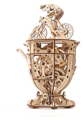 Ugears 3D Wooden Puzzle Automaton Cyclist 4820184121195