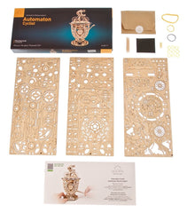 Ugears 3D Wooden Puzzle Automaton Cyclist 4820184121195