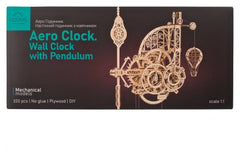 Ugears 3D Wooden Puzzle Aero Clock 4820184121232