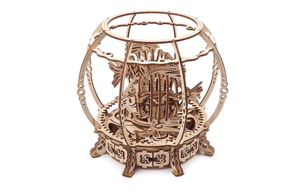 Ugears 3D Wooden Puzzle Mechanical Aquarium 4820184121263
