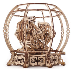 Ugears 3D Wooden Puzzle Mechanical Aquarium 4820184121263
