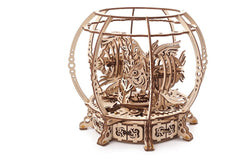 Ugears 3D Wooden Puzzle Mechanical Aquarium 4820184121263