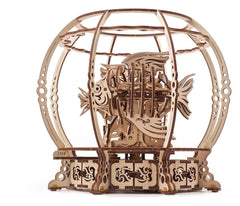 Ugears 3D Wooden Puzzle Mechanical Aquarium 4820184121263
