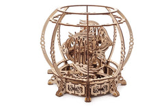 Ugears 3D Wooden Puzzle Mechanical Aquarium 4820184121263