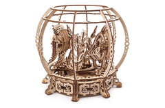 Ugears 3D Wooden Puzzle Mechanical Aquarium 4820184121263