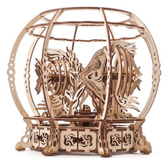 Ugears 3D Wooden Puzzle Mechanical Aquarium 4820184121263