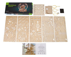 Ugears 3D Wooden Puzzle Mechanical Aquarium 4820184121263