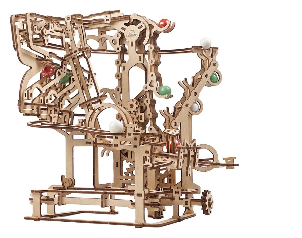 Ugears 3D Wooden Puzzle Marble Run Chain Hoist 4820184121270