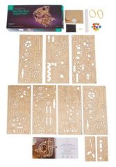 Ugears 3D Wooden Puzzle Marble Run Stepped Hoist 4820184121287