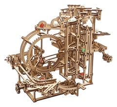 Ugears 3D Wooden Puzzle Marble Run Stepped Hoist 4820184121287