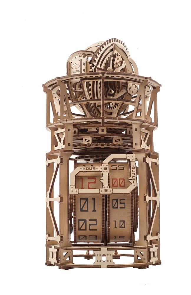 Ugears 3D Wooden Puzzle Sky Watcher Tourbillon Table Clock 4820184121324