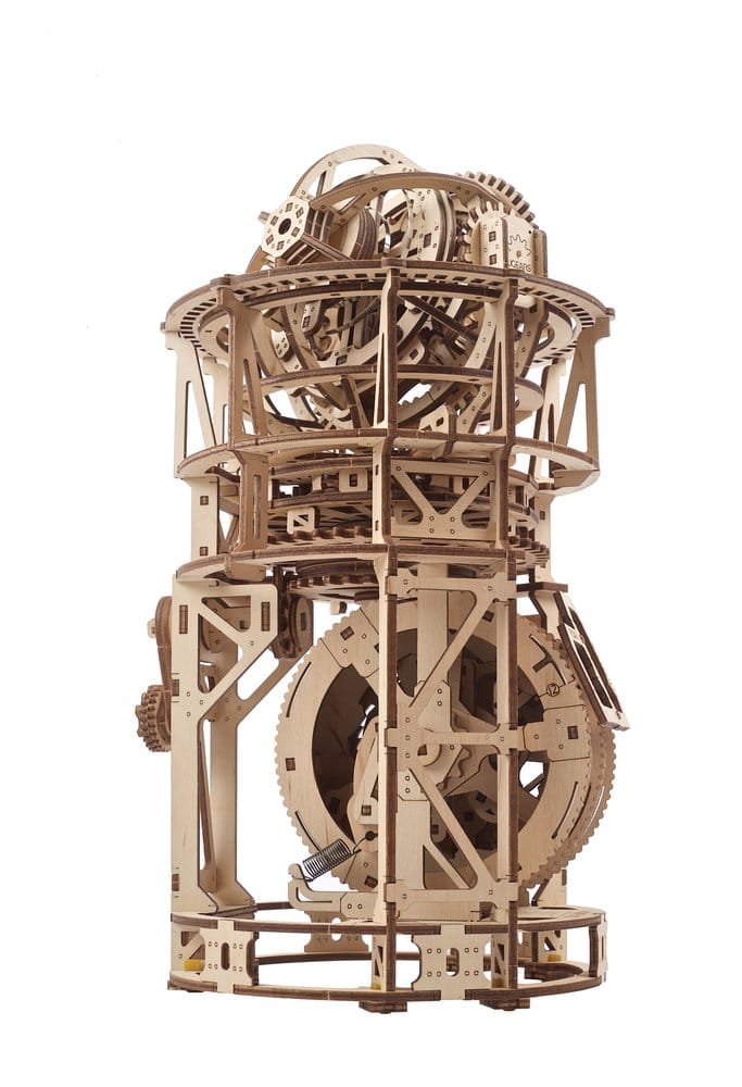 Ugears 3D Wooden Puzzle Sky Watcher Tourbillon Table Clock 4820184121324