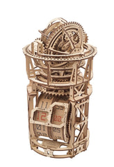 Ugears 3D Wooden Puzzle Sky Watcher Tourbillon Table Clock 4820184121324