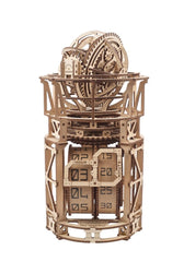 Ugears 3D Wooden Puzzle Sky Watcher Tourbillon Table Clock 4820184121324