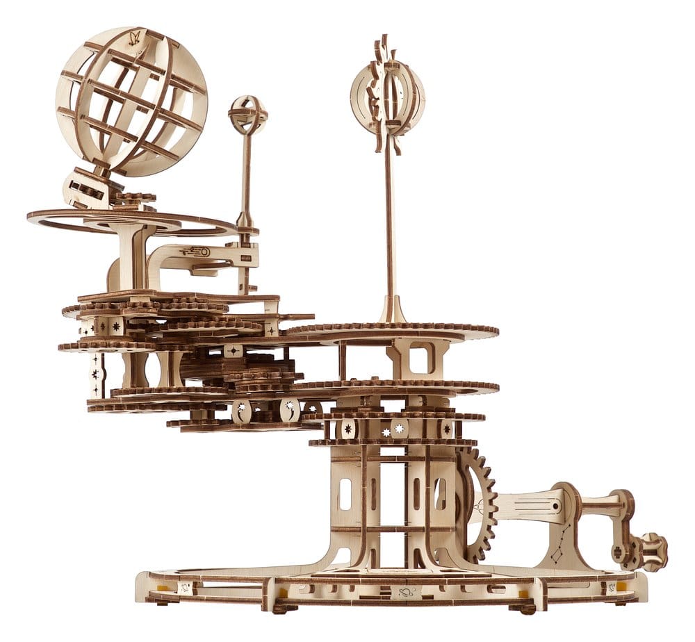 Ugears 3D Wooden Puzzle Mechanical Tellurion 4820184121355