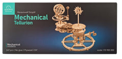 Ugears 3D Wooden Puzzle Mechanical Tellurion 4820184121355
