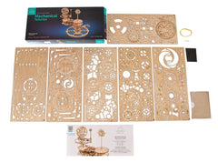 Ugears 3D Wooden Puzzle Mechanical Tellurion 4820184121355