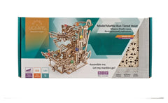 Ugears 3D Wooden Puzzle Marble Run Tiered Hoist 4820184121393