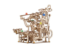 Ugears 3D Wooden Puzzle Marble Run Tiered Hoist 4820184121393