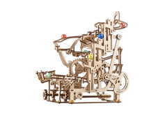 Ugears 3D Wooden Puzzle Marble Run Tiered Hoist 4820184121393