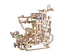 Ugears 3D Wooden Puzzle Marble Run Tiered Hoist 4820184121393