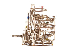 Ugears 3D Wooden Puzzle Marble Run Tiered Hoist 4820184121393