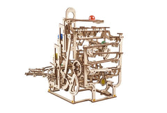Ugears 3D Wooden Puzzle Marble Run Tiered Hoist 4820184121393