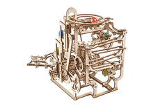 Ugears 3D Wooden Puzzle Marble Run Tiered Hoist 4820184121393