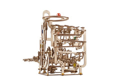 Ugears 3D Wooden Puzzle Marble Run Tiered Hoist 4820184121393