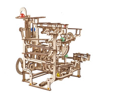 Ugears 3D Wooden Puzzle Marble Run Tiered Hoist 4820184121393
