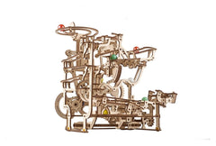 Ugears 3D Wooden Puzzle Marble Run Tiered Hoist 4820184121393